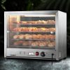 Devanti Commercial Food Warmer Display Cabinet – 64cm | 4-Tier Hot Showcase for Cafés & Events