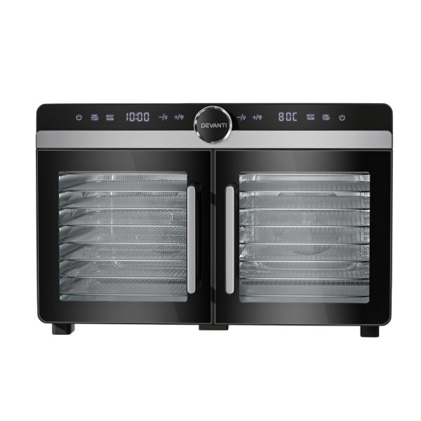 Devanti 16-Tray Dual-Zone Food Dehydrator