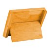 Natural Bamboo Magnetic Knife Block – Strong Magnetic Holder for Kitchen Storage & Organisation