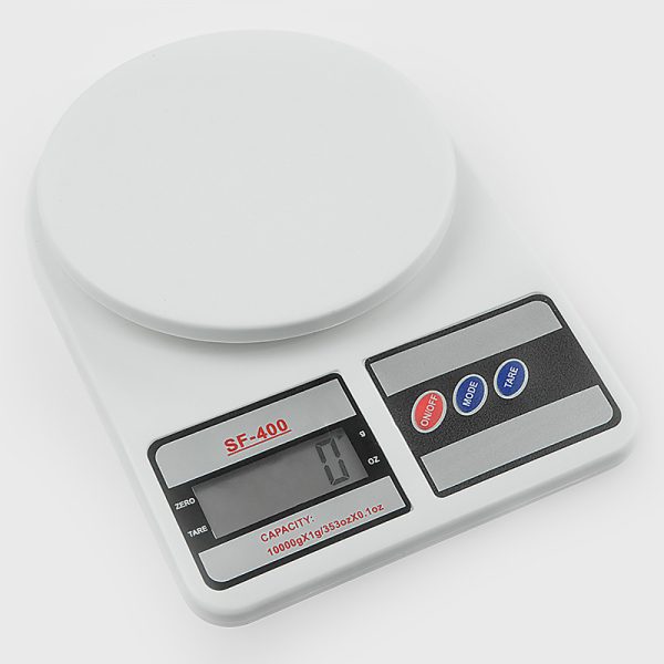 Klika Digital Kitchen Scales – 10kg Capacity | 1g Precision Food Scale with LCD Display