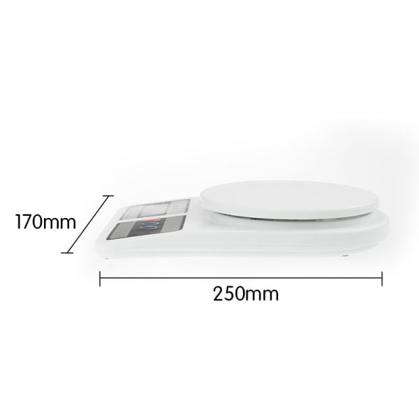 Klika Digital Kitchen Scales – 10kg Capacity | 1g Precision Food Scale with LCD Display