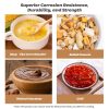 13L Electric Buffet Food Warmer | Commercial Soup Warmer with Stainless Steel Pot & Lid