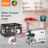 RAF 1800W Electric Meat Grinder