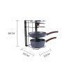 Livingtoday 5-Level Vertical Pot & Pan Rack – Single Side Kitchen Organizer