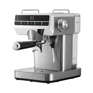 Devanti 20 Bar Coffee Machine – Stainless Steel Espresso Maker with Frother & LED Display