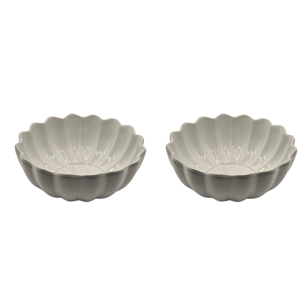 Set of 2 Scalloped Terracotta Bowls – Simple, Elegant, and Versatile - Image 2