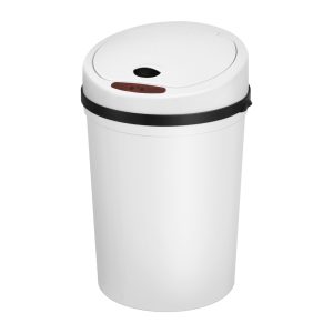 Devanti Sensor Bin 9L – White Automatic Motion Rubbish Bin for Kitchen & Bathroom
